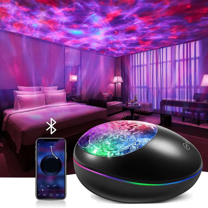 Galaxy Star Projector Light Led Ceiling Starry Night Sea Space Music Projection Lamp
