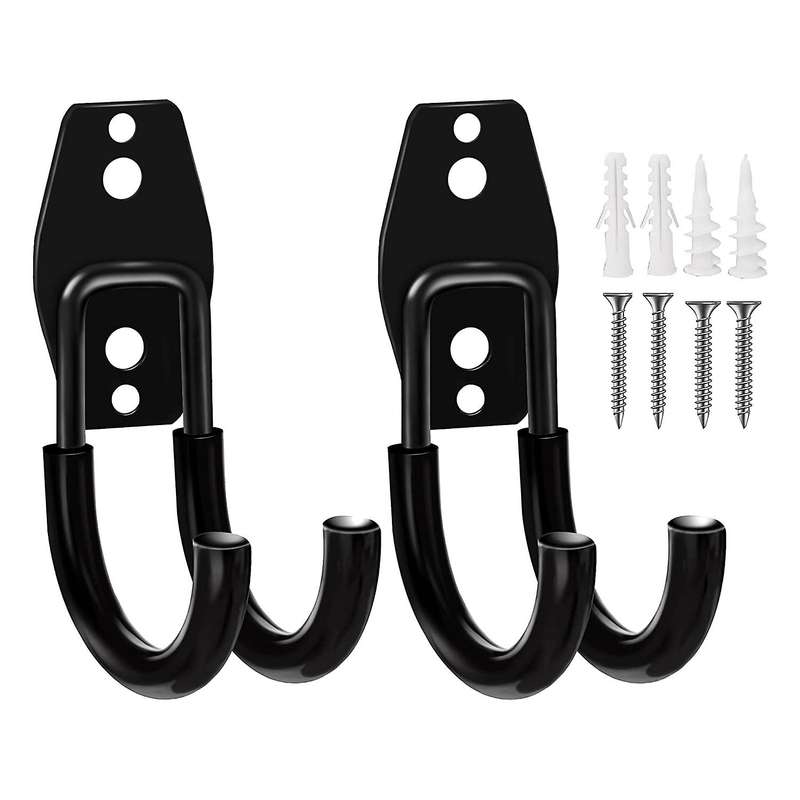 Garage Hooks Heavy Duty Wall Mount Organizer Garage Wall Mount Utility Hooks with Anti- Coating J