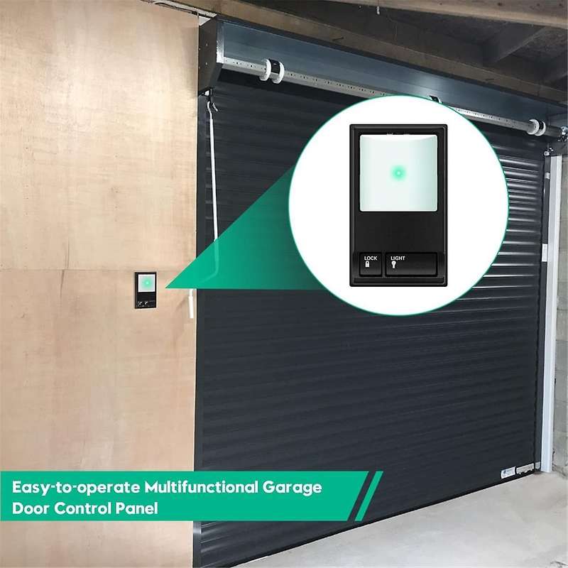 Garage Door Opener Control Panel, Multi-Function Wall Keypad Button Replacement for 78LM, Wired