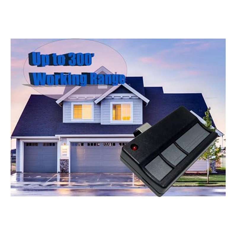 Garage Door Opener Remote for 373LM/953CD Purple "Brown" Learn 390MHz Security+3 Button