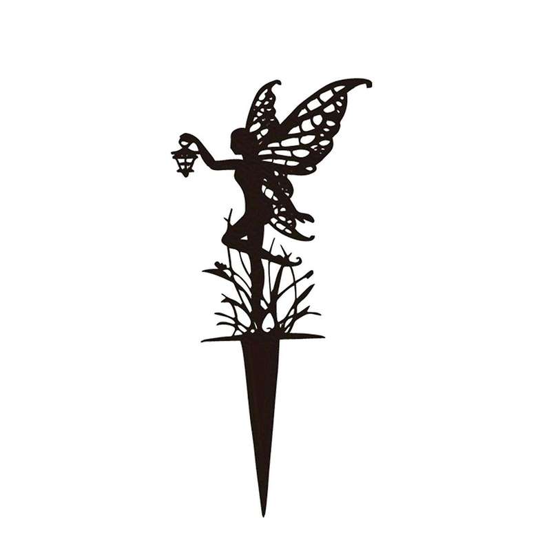 Garden Fairy Metal Outdoor Decor for Your Patio and Lawn C