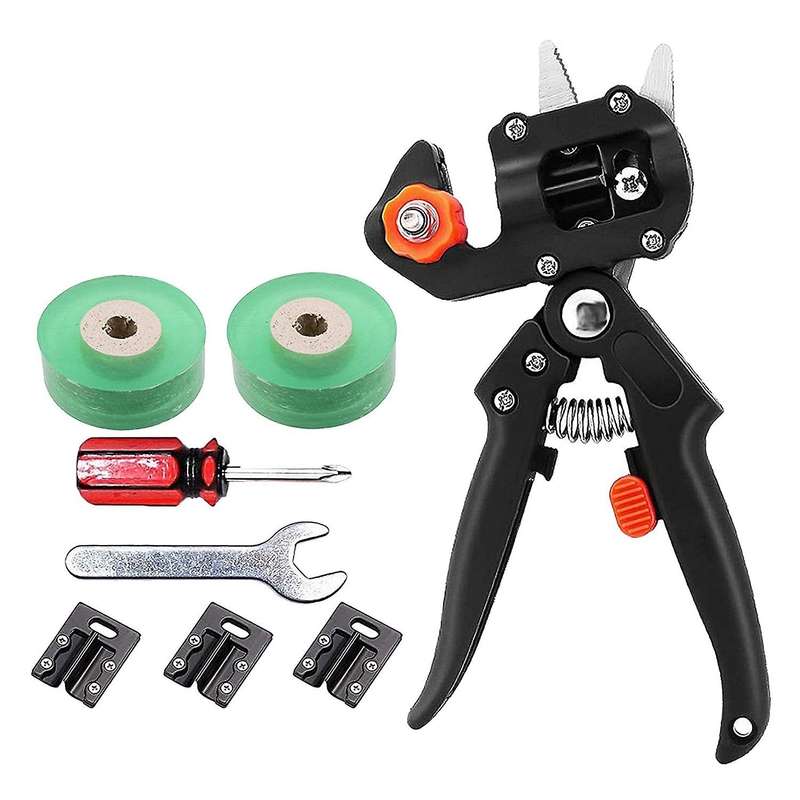 Garden Grafting Tool Kit - Gardening Pruning Shears, Garden Scissors Set for Plant Branch Vine Fruit