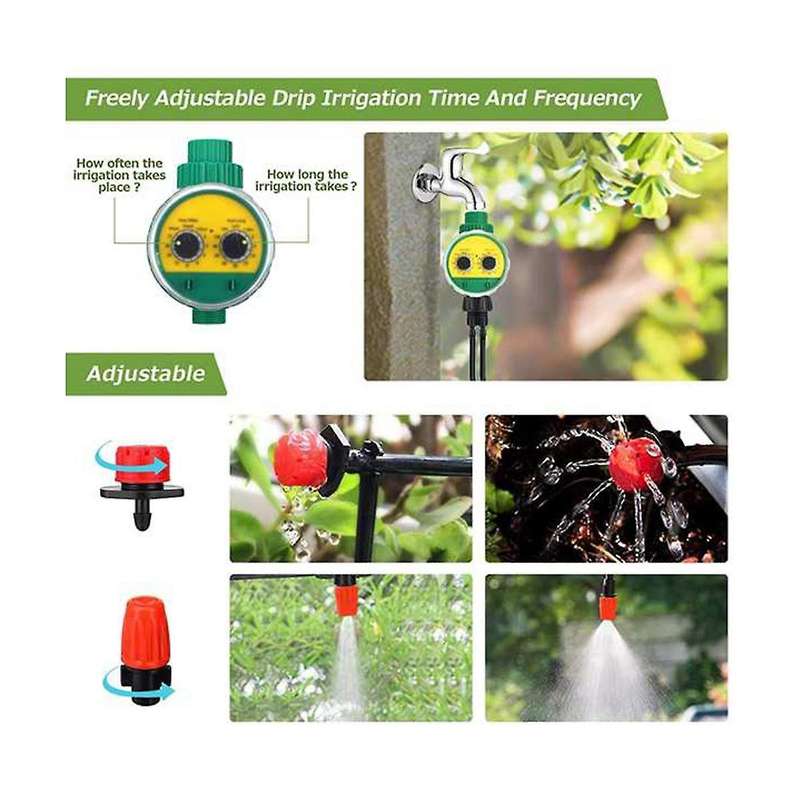 Garden Garden Irrigation System Set Watering Drip Irrigation System Accessories Garden Hose Waterin