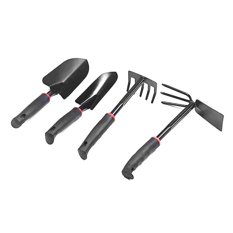 Garden Hand Tool Set, Wide Shovel Hand Cultivator Rake, Double-Sided Cultivator Plant Tool for Diggi