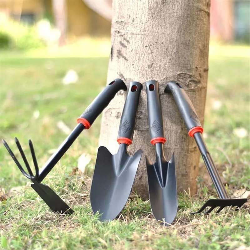 Garden Hand Tool Set, Wide Shovel Hand Cultivator Rake, Double-Sided Cultivator Plant Tool for Diggi