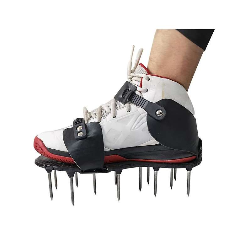 Garden Lawn Spikes Aeration Shoes Lawn Aerators Metal Lawn Aerators for Aerating Lawns Effectively