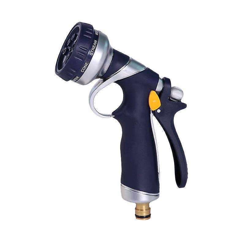 Garden Hose Spray Nozzle with 8 Pattern Heavy Duty High Pressure Wash for Watering Plants Washing Ca