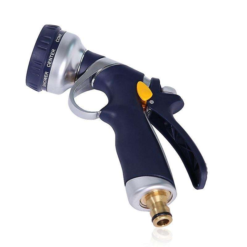 Garden Hose Spray Nozzle with 8 Pattern Heavy Duty High Pressure Wash for Watering Plants Washing Ca