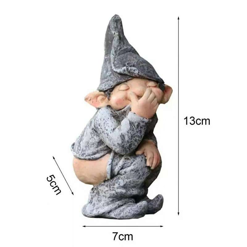 Garden Ornaments, Garden Gnomes, Stinky Gnomes, Resin Craft Gnomes
