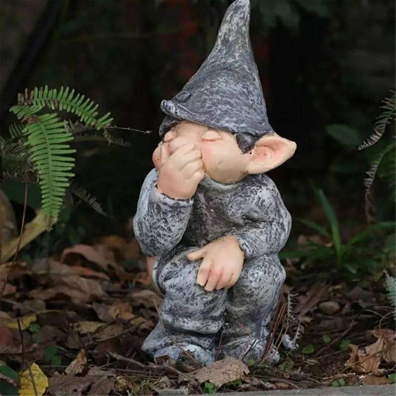 Garden Ornaments, Garden Gnomes, Stinky Gnomes, Resin Craft Gnomes