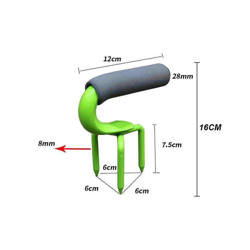Garden Scarifying Steel Fork Agricultural Integrated Steel Fork Manganese Steel Turning Steel Fork