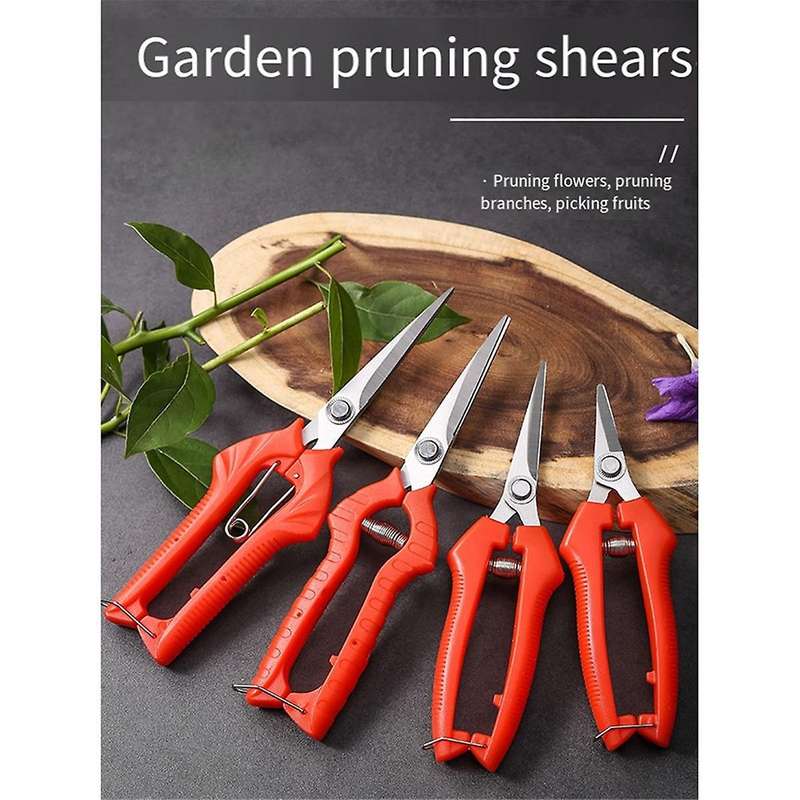 Garden Pruning Shears Potted Branches Scissors Fruit Picking Small Scissors Household Hand Tools