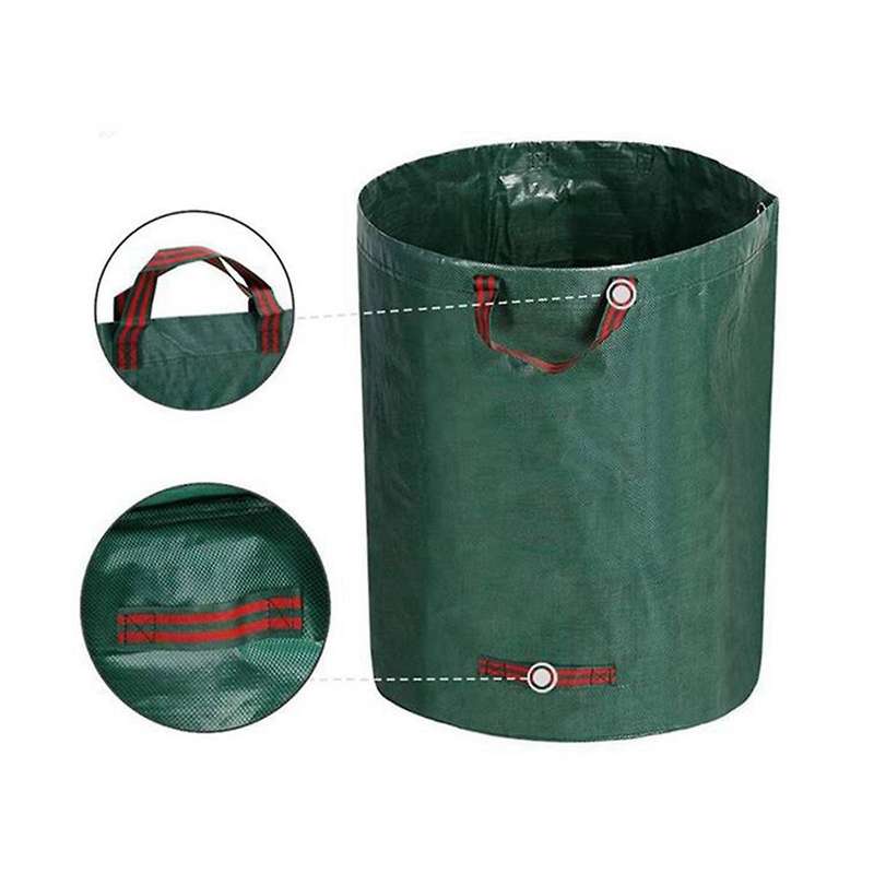 Garden Sack 272 L Garden Waste Sack 4 Pack,foldable Garden Sack Self-standing with 4 Handles,reusab