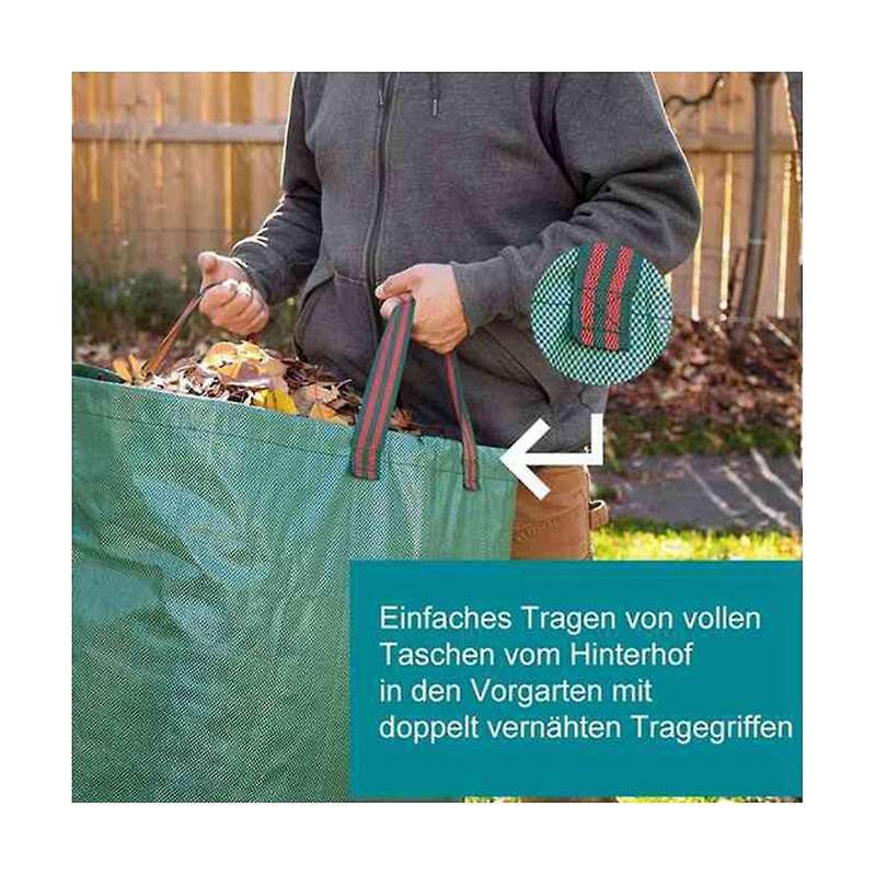 Garden Sack 272 L Garden Waste Sack 4 Pack,foldable Garden Sack Self-standing with 4 Handles,reusab