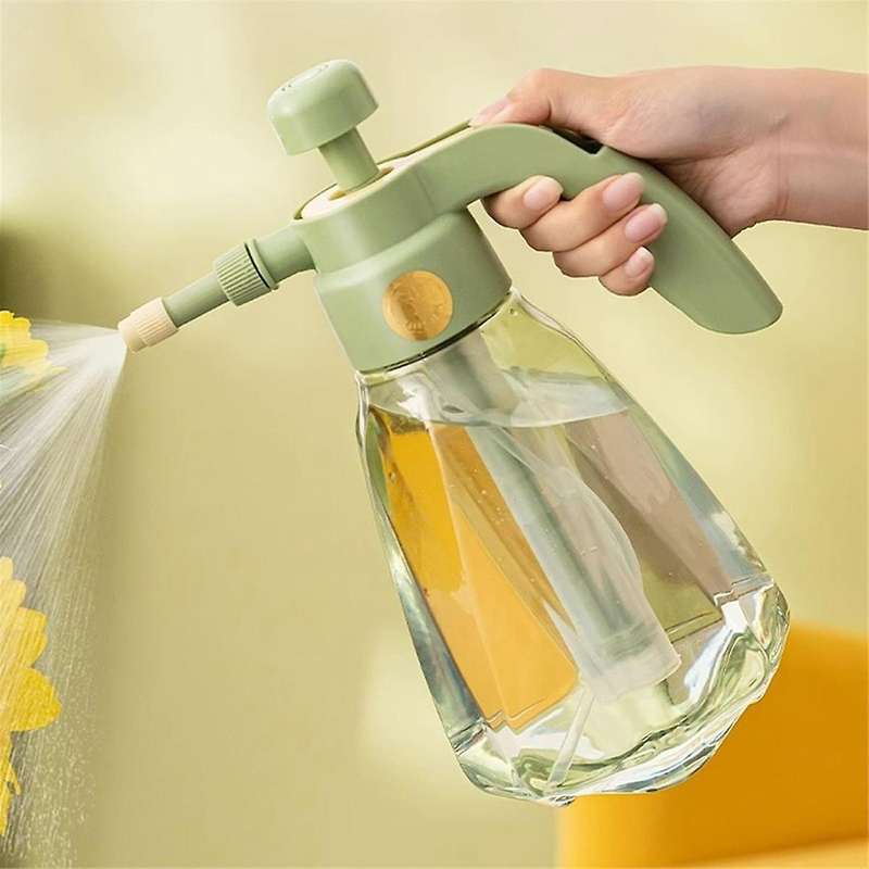 Garden Sprayer, 1.5L Garden Sprayer, Spout Bottle, Clear , Handheld Water Bottle for Plants