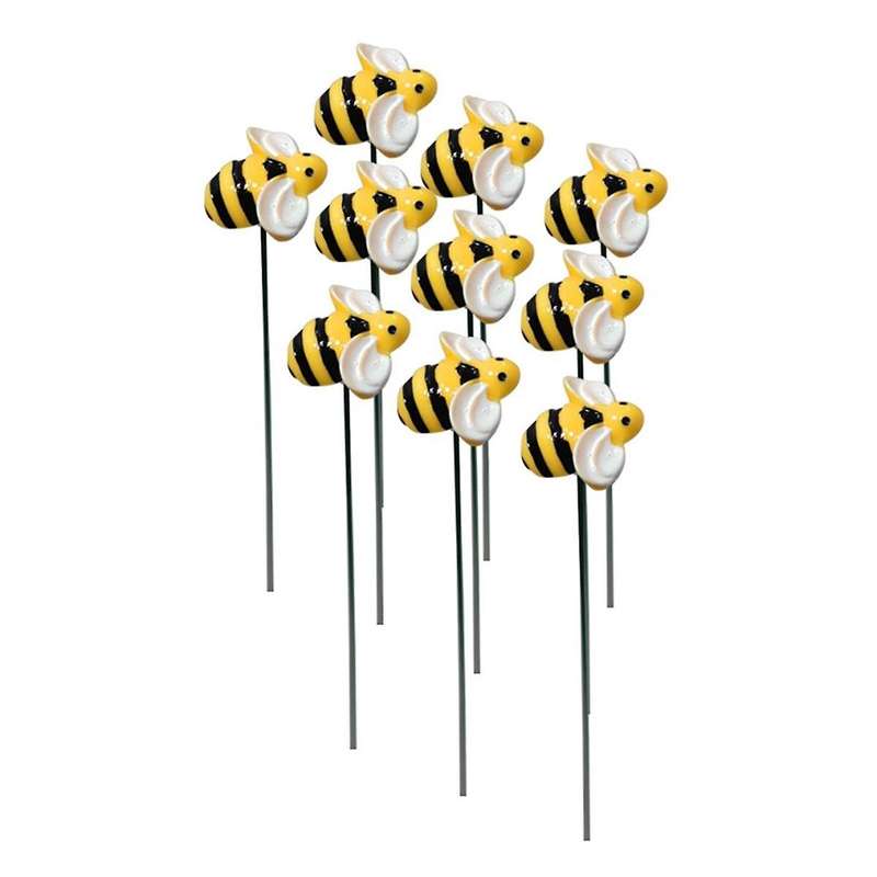 Garden Stake Decoration for Outdoor Garden Decoration 30 Pieces.Outdoor Garden Decoration Inserts