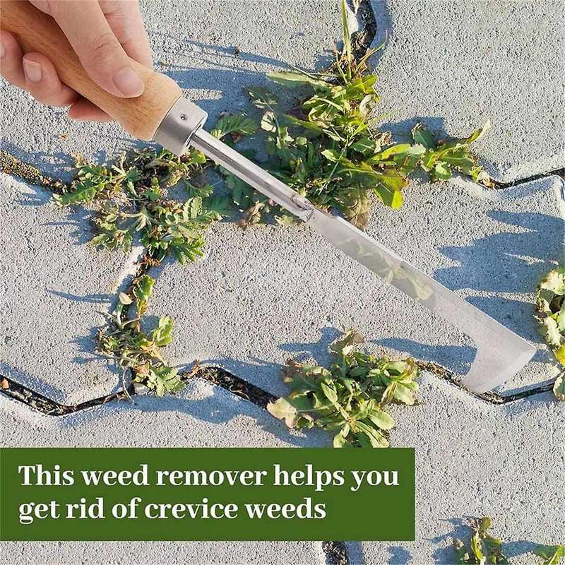 Garden Weeding Tool Weeding Puller L-Shaped Manual Crack Weeder Weed