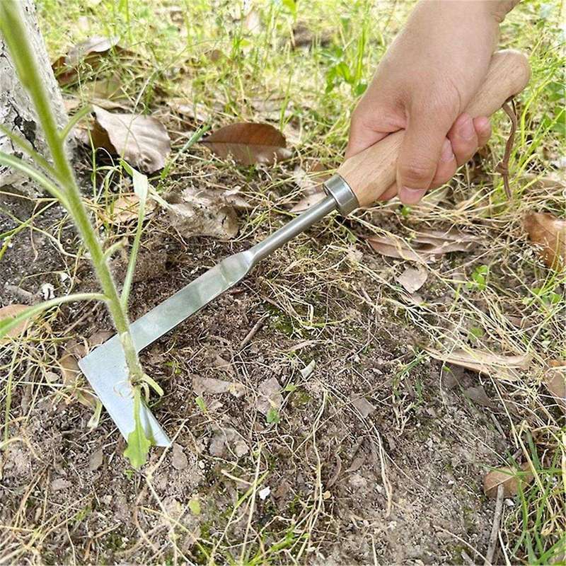 Garden Weeding Tool Weeding Puller L-Shaped Manual Crack Weeder Weed