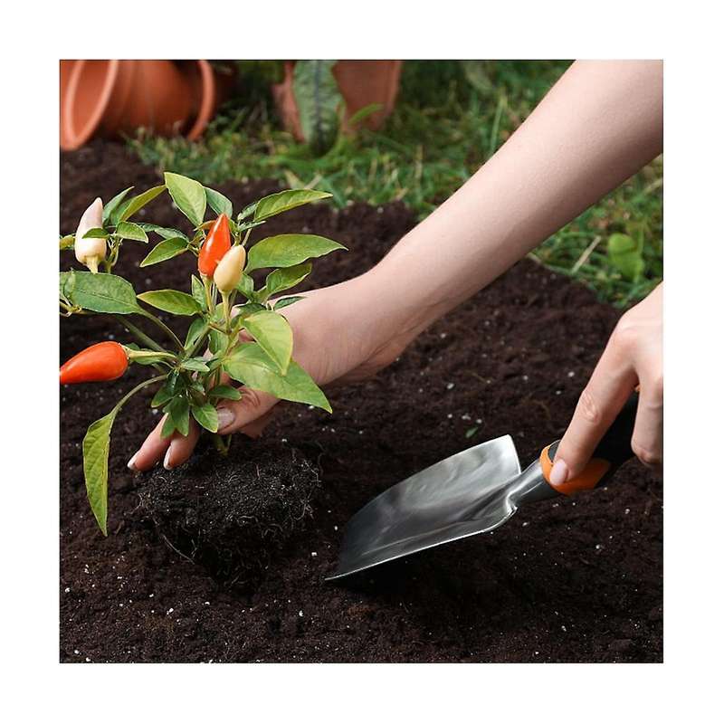 Garden Tool Set, Heavy Duty and Lightweight Aluminium Alloy Tools with Non- Ergonomic Handle, Garde
