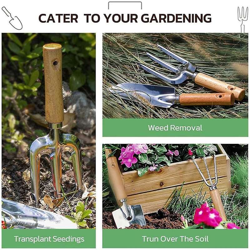 Gardening Tools 9-Piece Heavy Duty Gardening Hand Tools with Fashion and Durable Garden