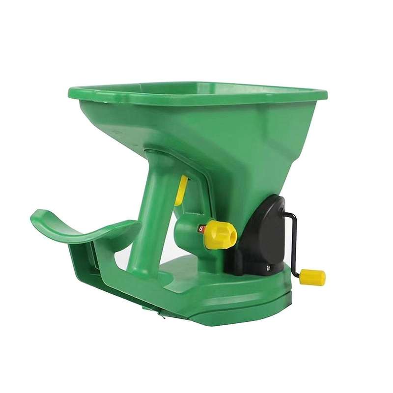 Gardener Hand- Seed Spreader 1.5l 5gear Energy Saving Portable Spreader Lawn Hand Powered Spreader H