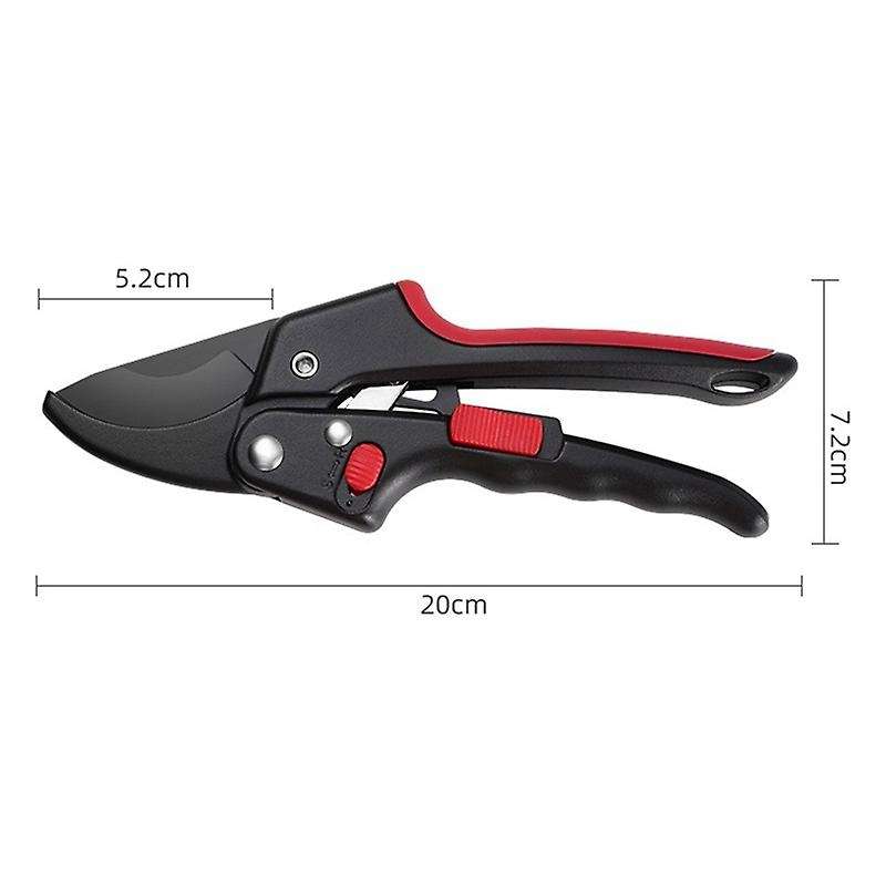 Gardening Pruning Shears with Auxiliary Function are Used for Picking Fruits and Vegetables and Buil