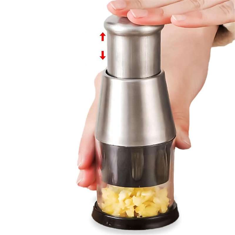 Garlic Press Multifunctional Manual Garlic Cutter for Mincing Garlic