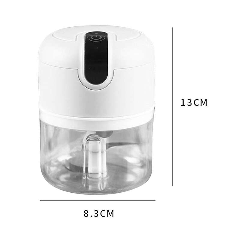 Garlic Masher, Chopper with Usb Charging, Mini Food Processor - Multi Chopper - Garlic Blender