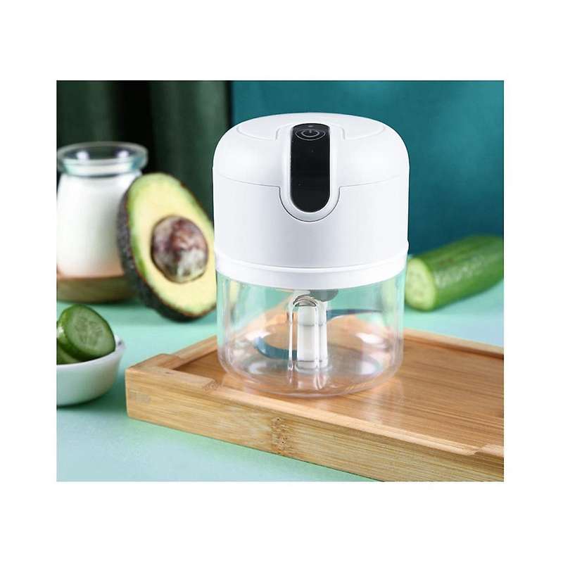 Garlic Masher, Chopper with Usb Charging, Mini Food Processor - Multi Chopper - Garlic Blender