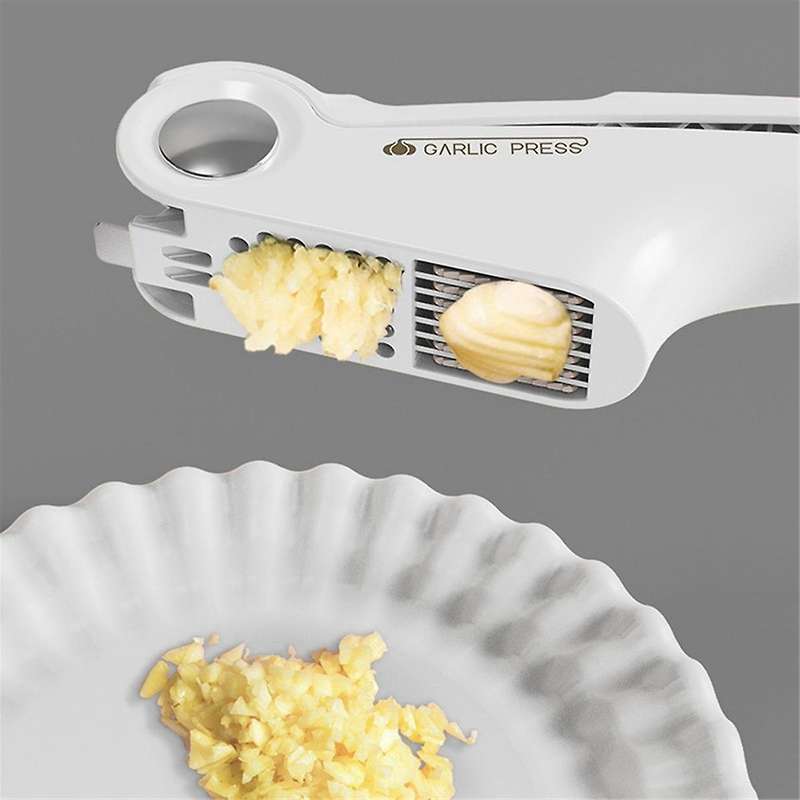 Garlic Presser,Garlic Press Garlic Chopper Kitchen Gadgets,Handle Garlic Mincer Garlic Crusher Garli