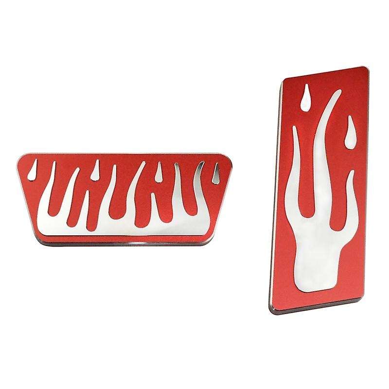 Gas and Brake Pedal Cover Auto Foot Pedal Pad Kit Retrofitting Accessories for Wrangler JK Series 07