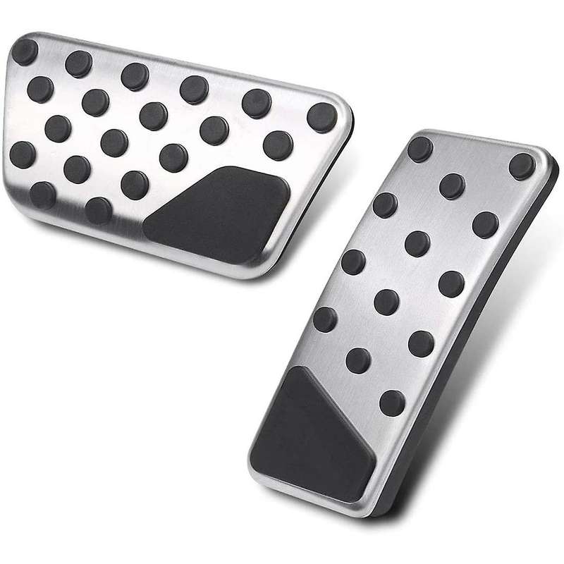 Gas and Brake Pedal Cover Set Foot Pedal Anti-Slip for 2007-2017 JK JKU Models, 2 Pcs