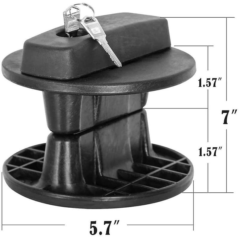 Gas Can Mount, Oil Mounting Lock 5Gallon Gas Tank Cans LockPack Mount Lock for 20L/5 Gallon Fuel Tan