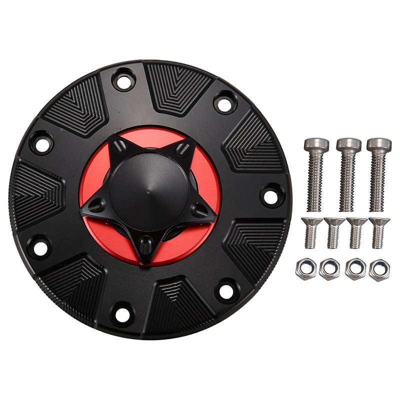 Gas Fuel Tank Cover for ZZR400 ZZR600 ZZR1100 1993-2006 Motorcycle Accessories CNC Aluminum Oil Cap