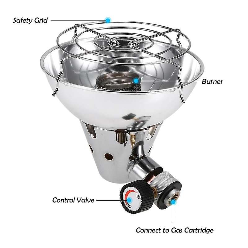 Gas Heater Stove Classic Delicate Gas Heating Warmer Stove Durable Portable Outdoor Camping Fishing