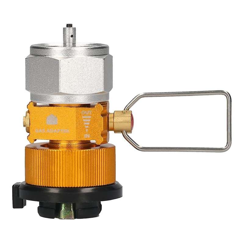Gas Saver Plus Gas Convertor Shifter Refill Flat Tank Conversion Adapter Camping Gas Adaptor Valve K