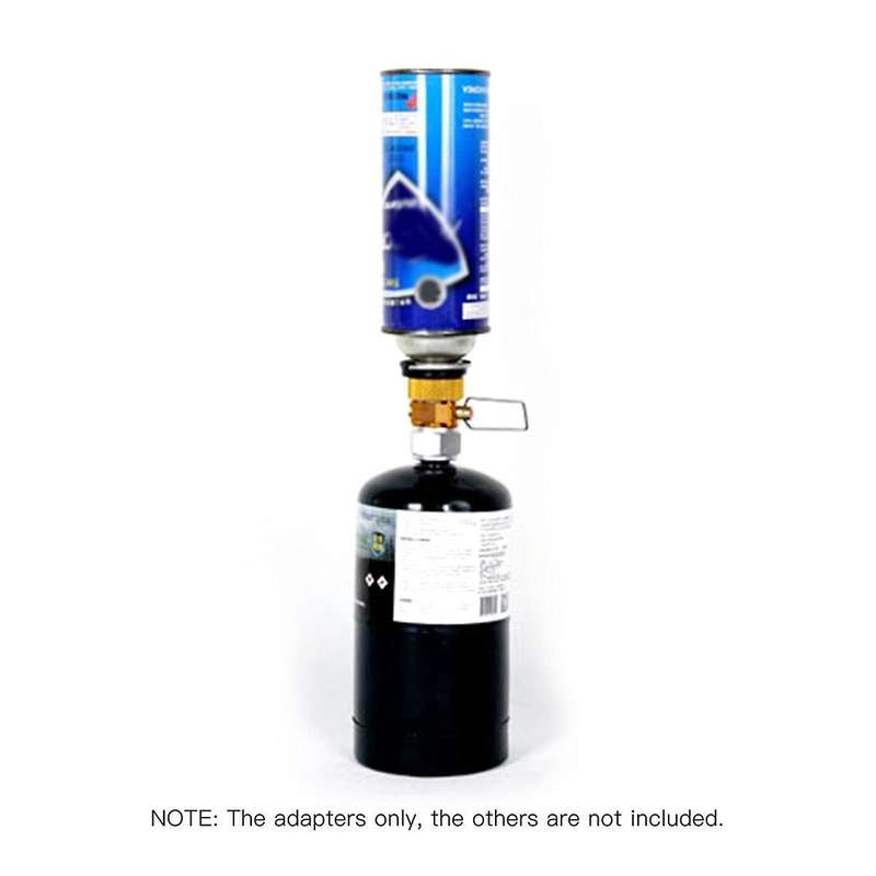 Gas Saver Plus Gas Convertor Shifter Refill Flat Tank Conversion Adapter Camping Gas Adaptor Valve K