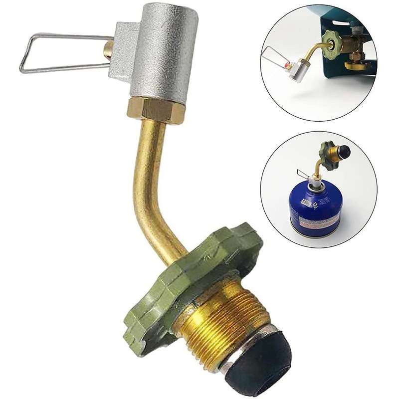 Gas Stove Refill Adapter Camping Stove Refill Adapter Connector Gas Tank Gas Stove Flat Cylinder Pro