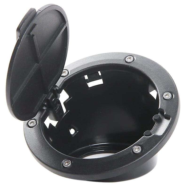 Gas Tank Cap Cover Fuel Filler Cover Door for 2007-2016 JK 2-Door 4-Door