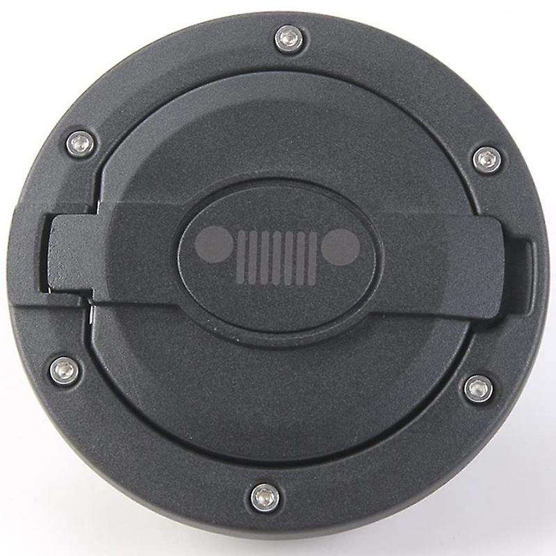 Gas Tank Cap Cover Fuel Filler Cover Door for 2007-2016 JK 2-Door 4-Door