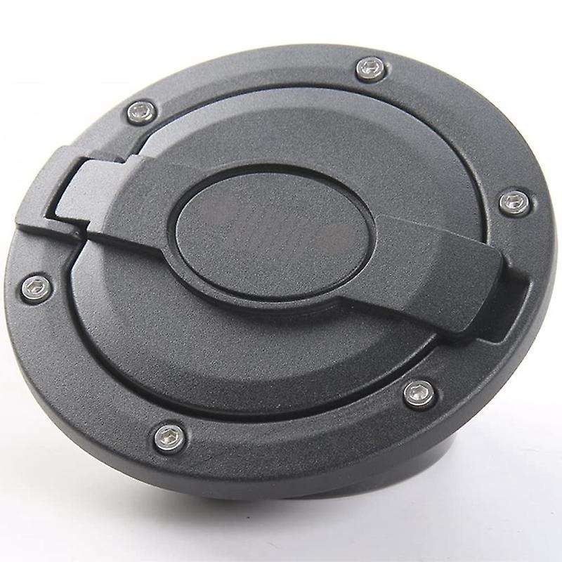 Gas Tank Cap Cover Fuel Filler Cover Door for 2007-2016 JK 2-Door 4-Door