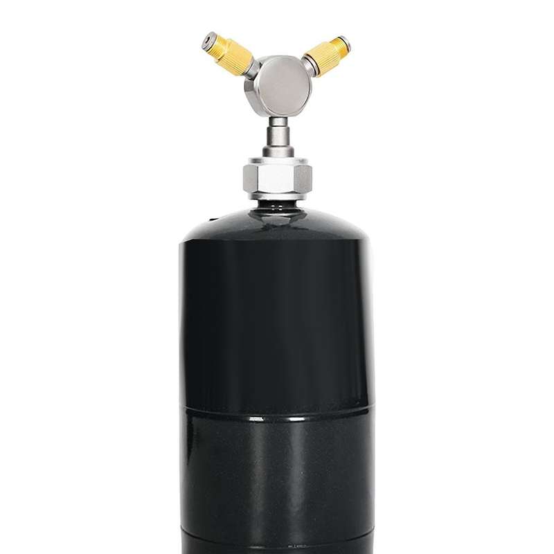 Gas Tank Distributor for Camping Stove Converts 1 Tank to 2 Interfaces for Outdoor Cooking and Light