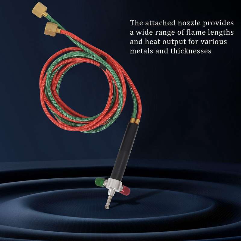 -gas Torch Mini Gas Little Torch Welding Soldering Kit with 5 Tips Welding Soldering Flexible Hosed