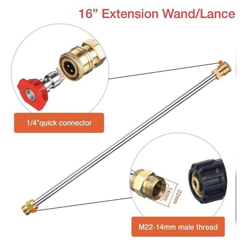 Gas/Gasoline High Pressure/Power Washer Wand/ & Nozzle 4000PSI Universal