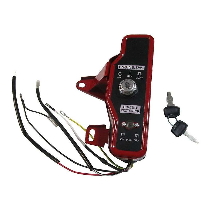 Gasoline Engine Water Pump F Electric Start Key Control Switch Control Box 168f/170f Tillage Engine