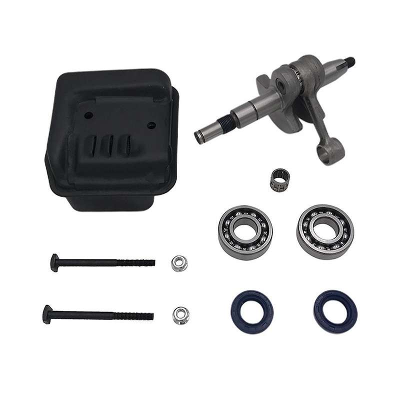 Gasoline Saw Accessories Muffler Crankshaft Oil Seal Bearings Suitable for Ms210 230 250
