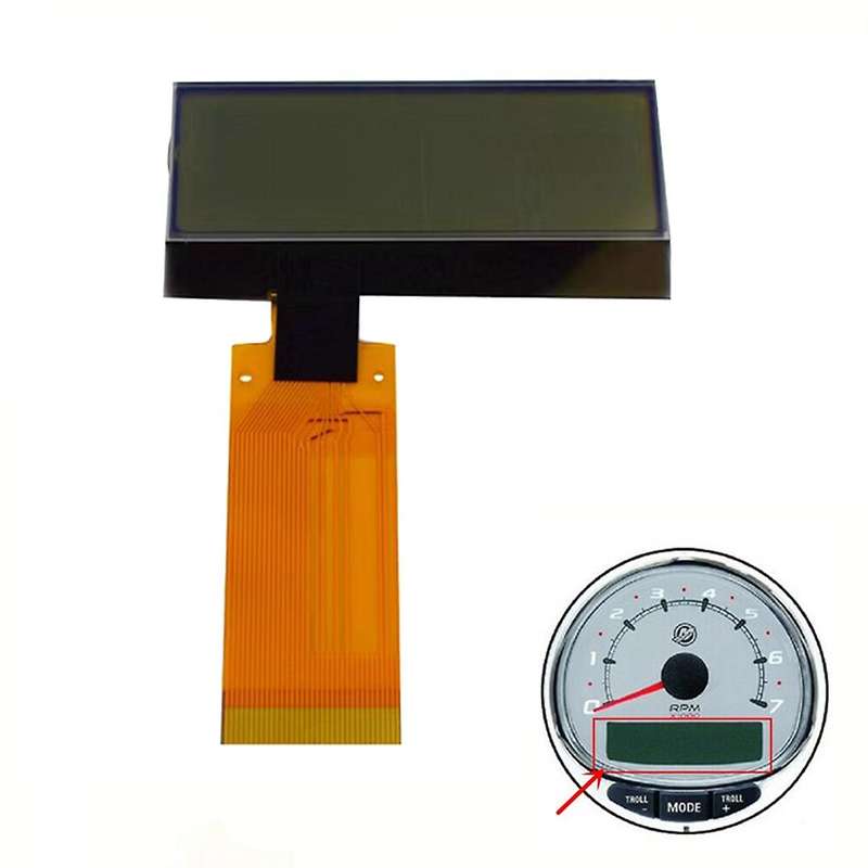 Gauge LCD Display for Mercury SC1000 Tachometer Speedometer Dashboard 8M0101099