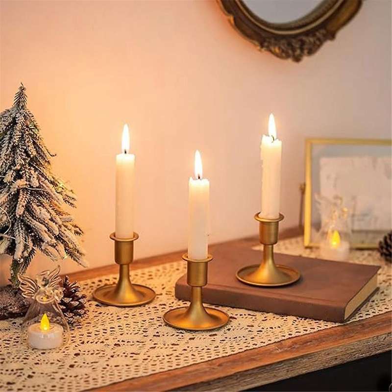G-Candlestick Holders Taper Candle Holders,Candle Stick Candle Holder for Table Centerpiece, Wedding