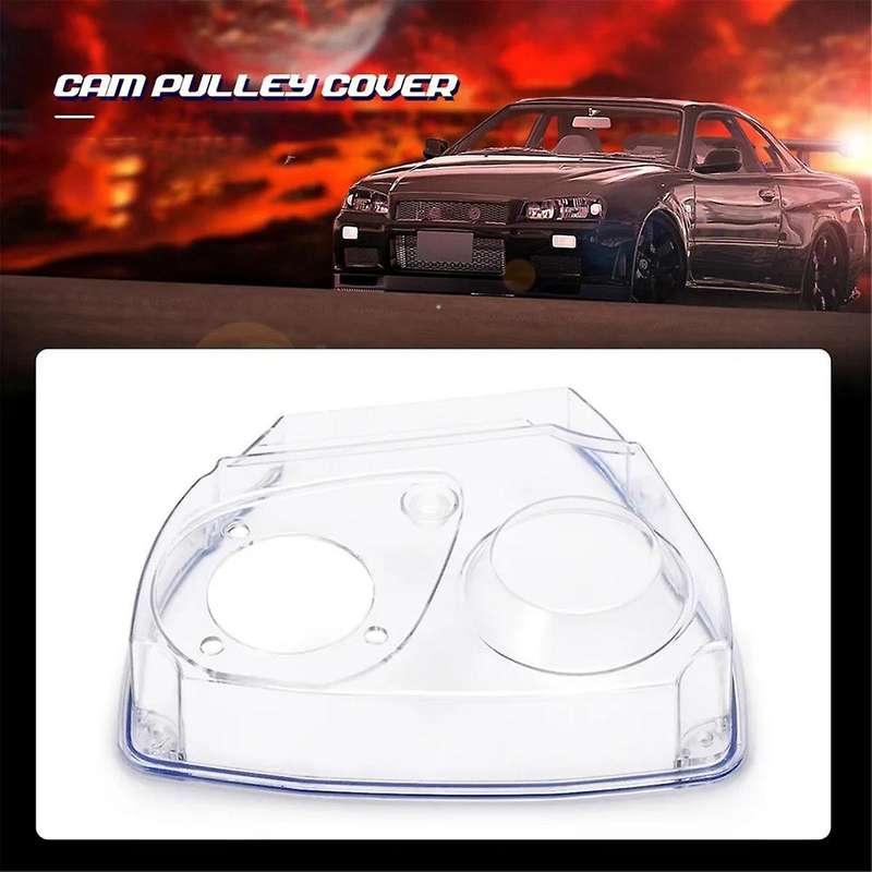 Gear Cam Pulley Timing Belt Cover Fit for R32 R33 RB25DET