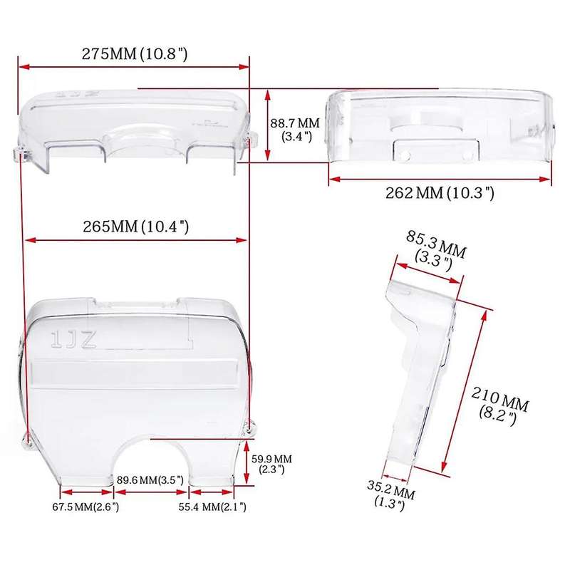 Gear Cam Pulley Timing Belt Cover Fit for MARK II JZX81/ JZA70/ CRESTA JZX91 1JZ